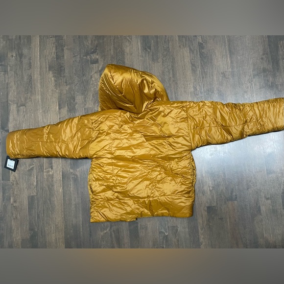 Norma Kamali Hooded Sleeping Bag Coat Short, XS/S, Mocha, NWT! - Picture 2 of 11